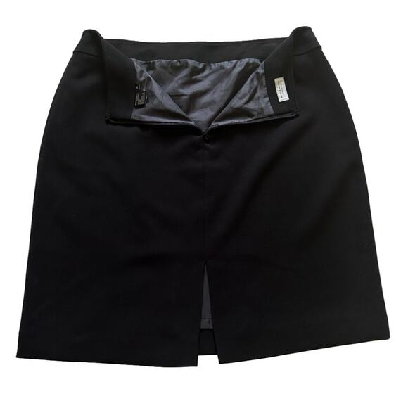 Tahari ASL Skirt Black Knee Length A-Line Business Career Work Skirt Size 14 - Picture 9 of 11